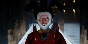 Ghost in the Shell / Kabuktaki Hayalet Afiş 3 – Ghost in the Shell Trailer Robo Geisha Face