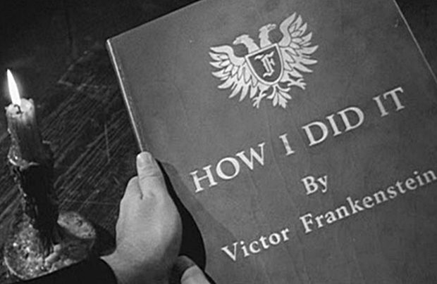 Top 10: Filmlerde Görünen Sahte Kitaplar 9 – Victor Frankenstein How I Did It