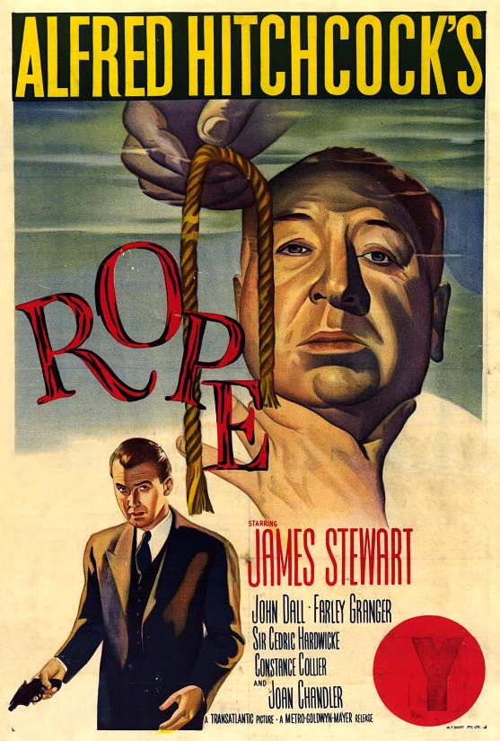 Cinayet İşleme Hakkı: Alfred Hitchcock'tan Rope (1948) 1 – rope poster
