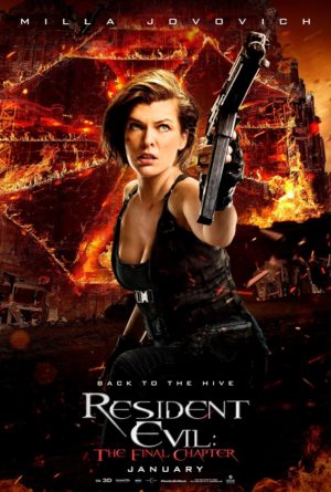 Resident Evil: The Final Chapter Hakkında 4 – Resident Evil The Final Chapter Son Bölüm karakter poster 4