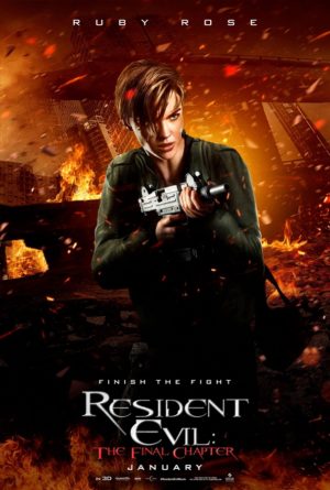 Resident Evil: The Final Chapter Hakkında 8 – Resident Evil The Final Chapter Son Bölüm karakter poster 5