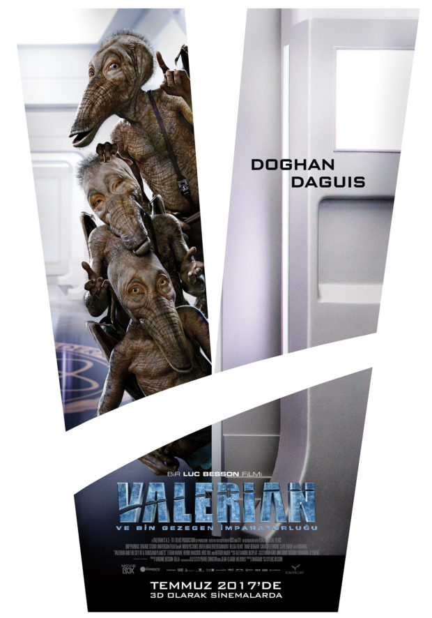 Valerian ve Bin Gezegen İmparatorluğu 7 – Valerian Karakter Afisleri Doghan Daguis