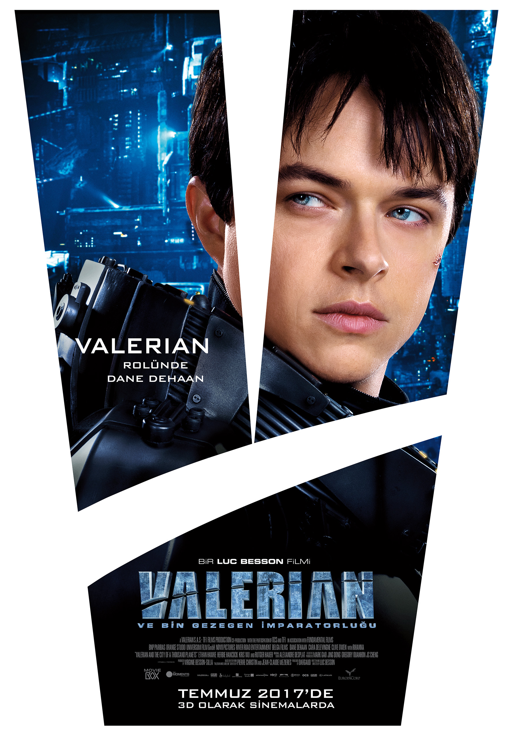 Valerian ve Bin Gezegen İmparatorluğu 2 – Valerian Karakter Afisleri Valerian