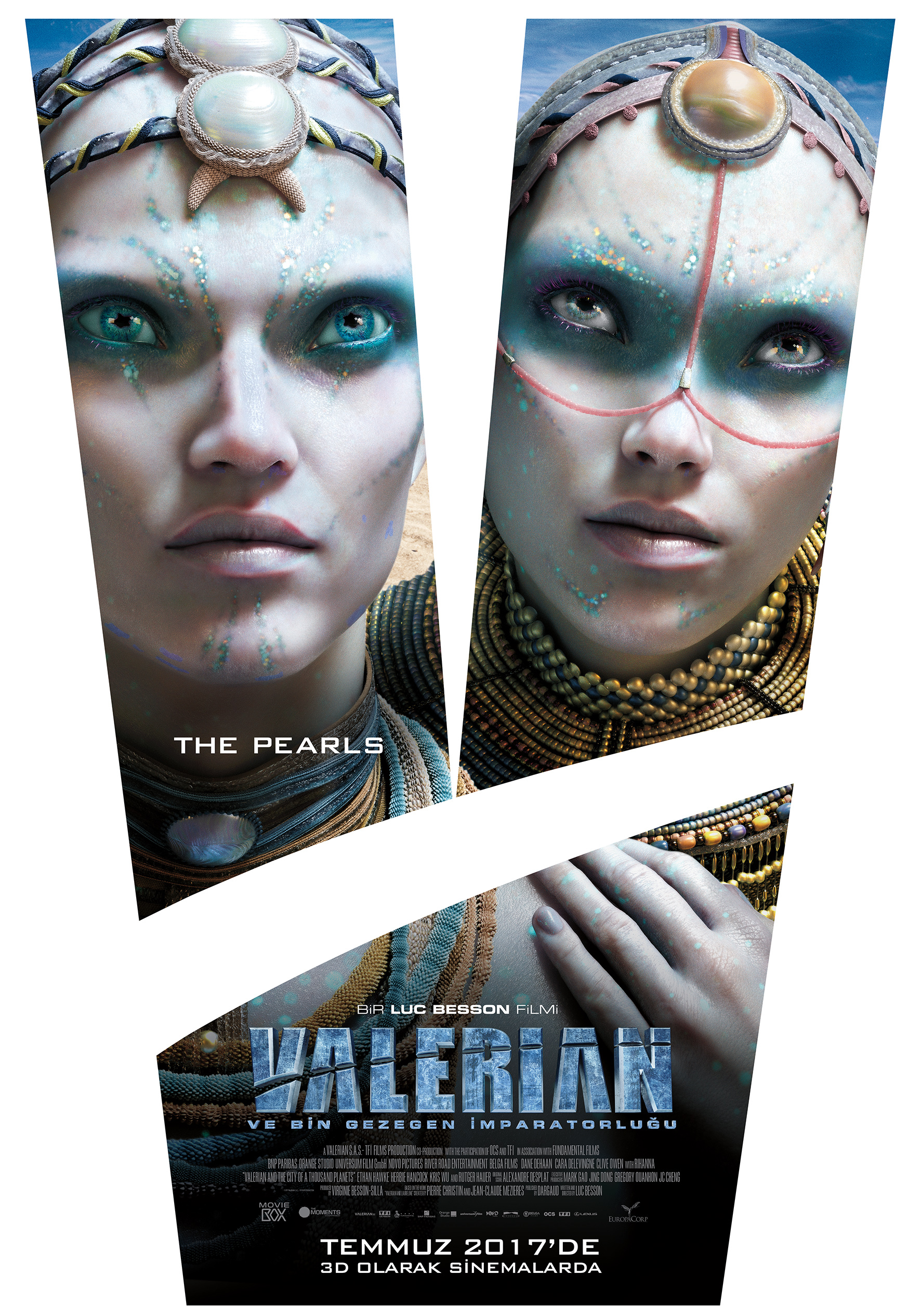 Valerian ve Bin Gezegen İmparatorluğu 5 – Valerian Karakter Afisleri the Pearls