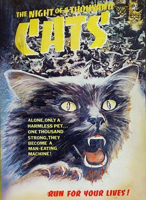 The Night of a Thousand Cats (1972) 9 – The Night of a Thousand Cats poster 4