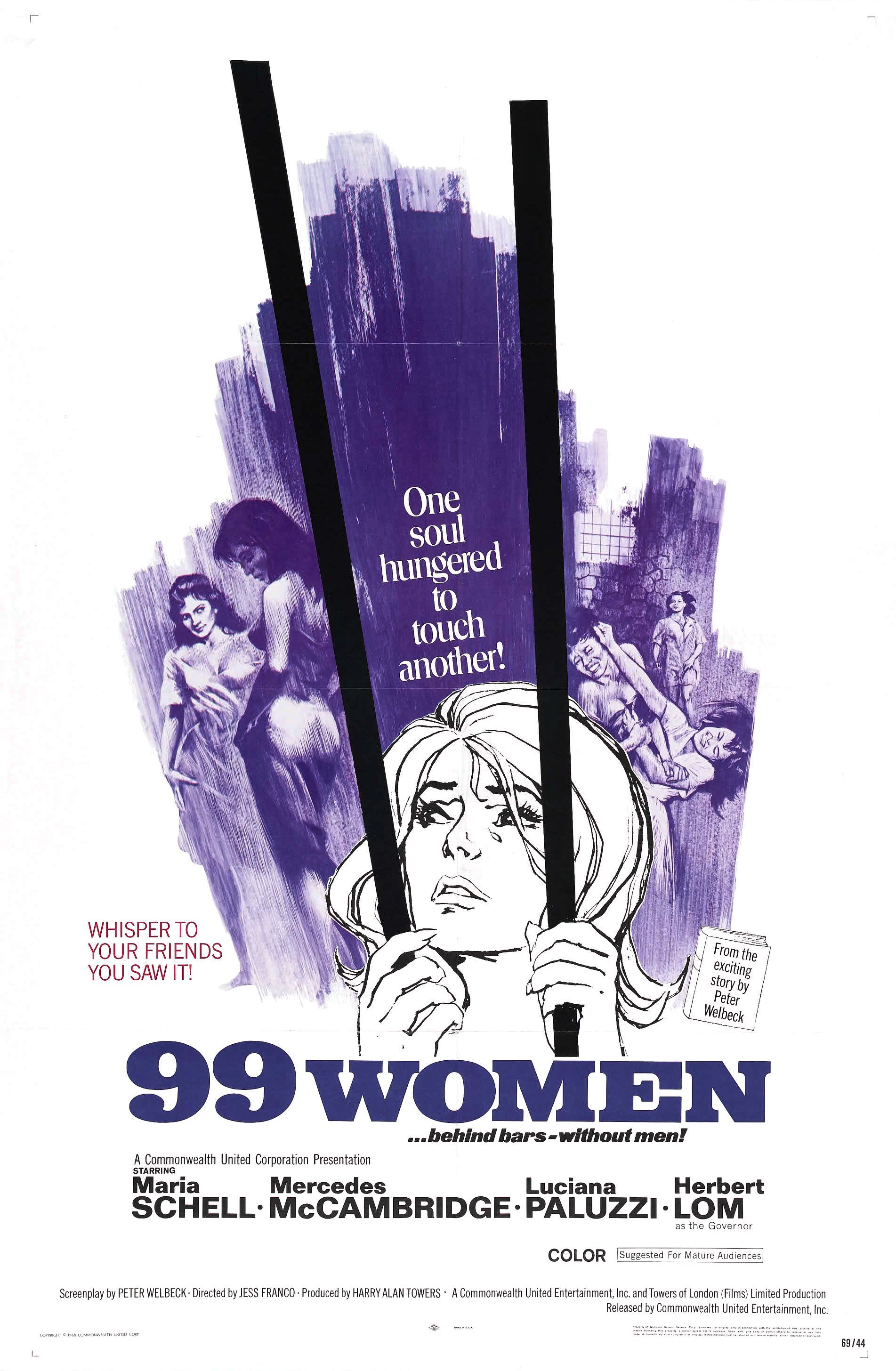 İstismar Sinemasının Vazgeçilmezleri: Tecavüz Filmleri 44 – 99 women poster 01