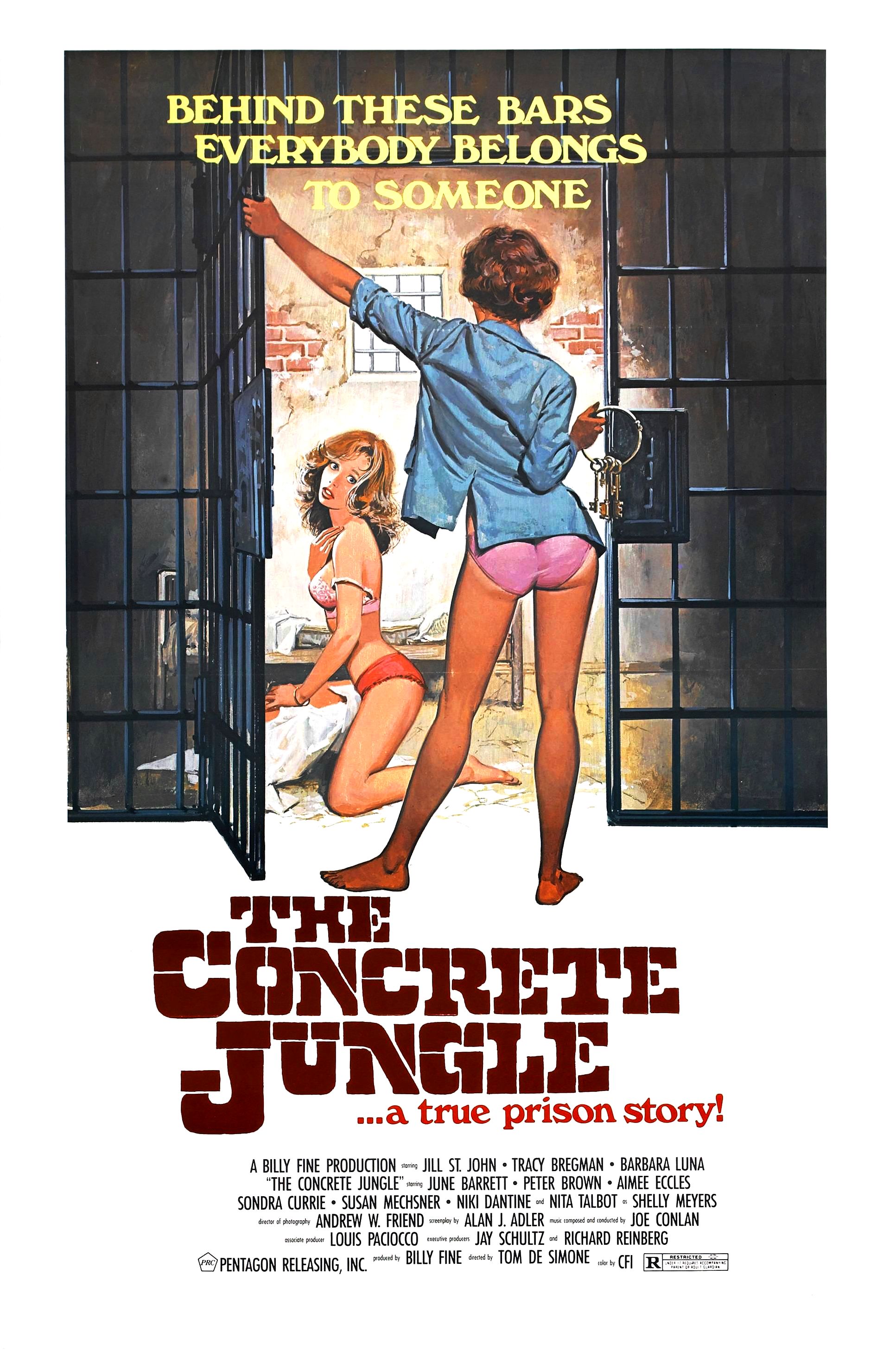 İstismar Sinemasının Vazgeçilmezleri: Tecavüz Filmleri 17 – concrete jungle poster 01