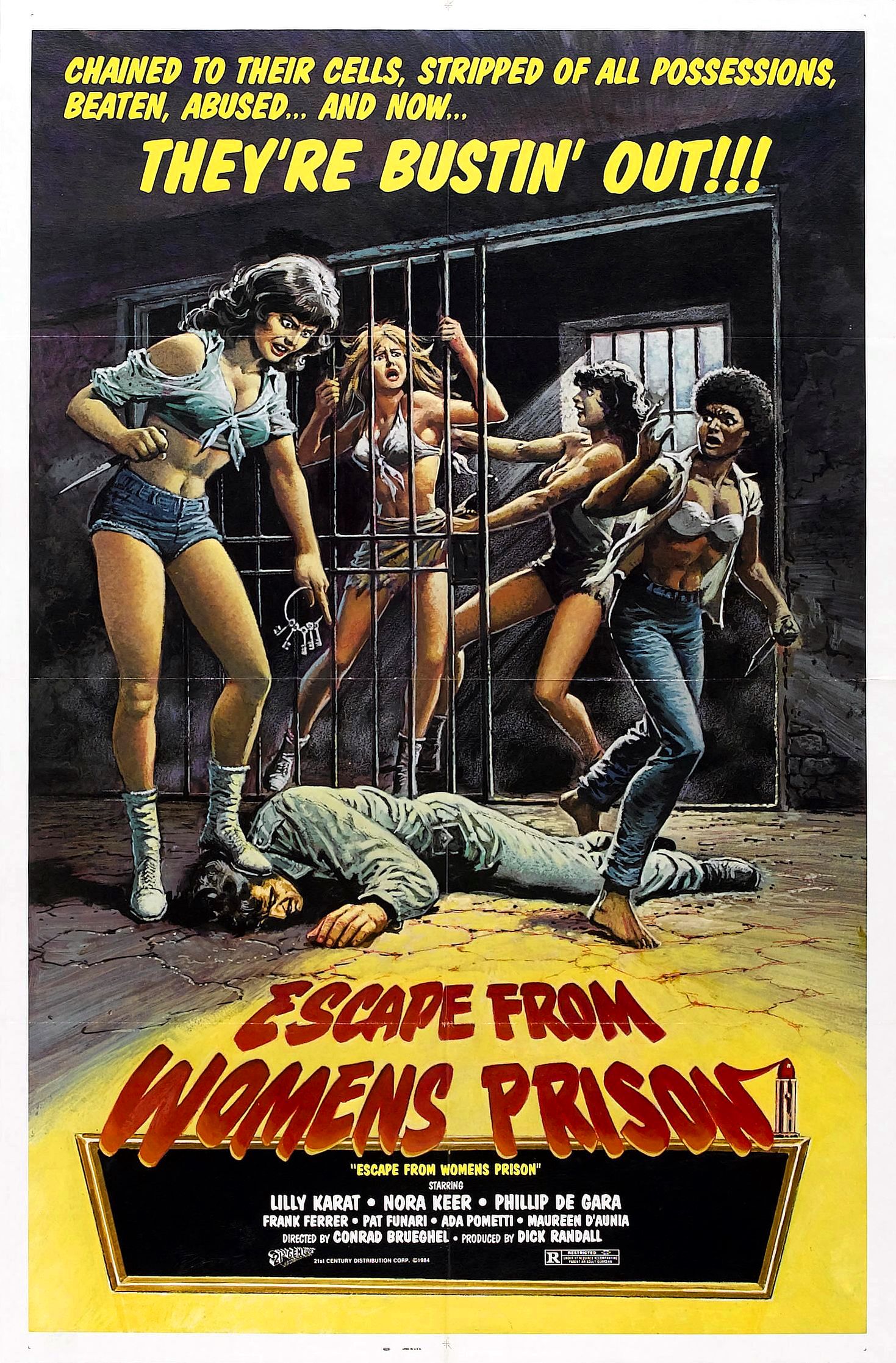 İstismar Sinemasının Vazgeçilmezleri: Tecavüz Filmleri 24 – escape from womens prison poster 01