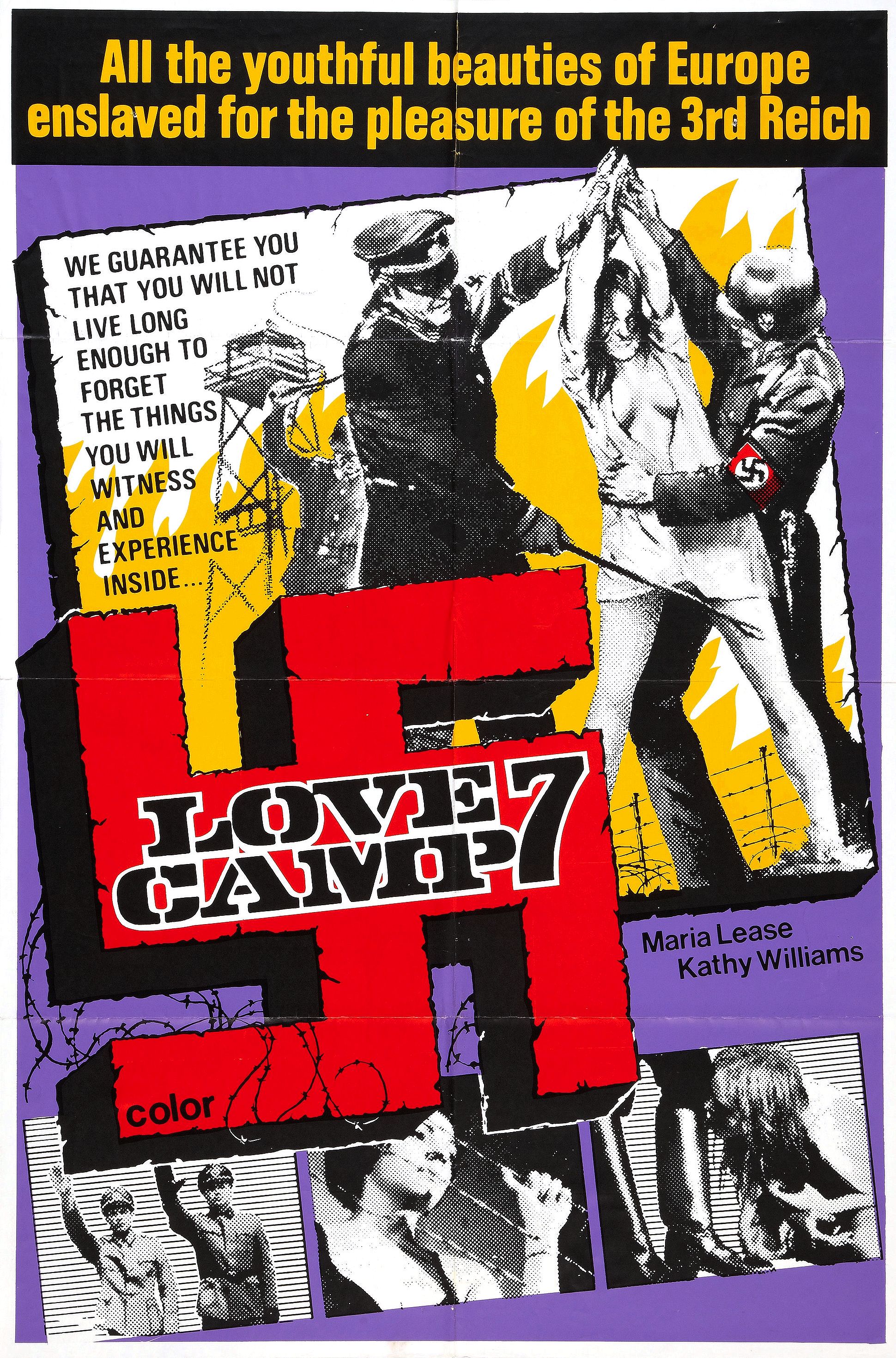 İstismar Sinemasının Vazgeçilmezleri: Tecavüz Filmleri 43 – love camp 7 poster 01