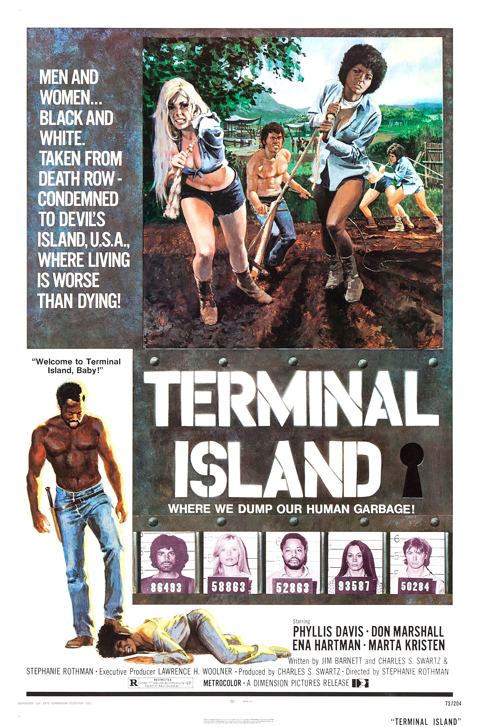 İstismar Sinemasının Vazgeçilmezleri: Tecavüz Filmleri 9 – terminal island poster 01