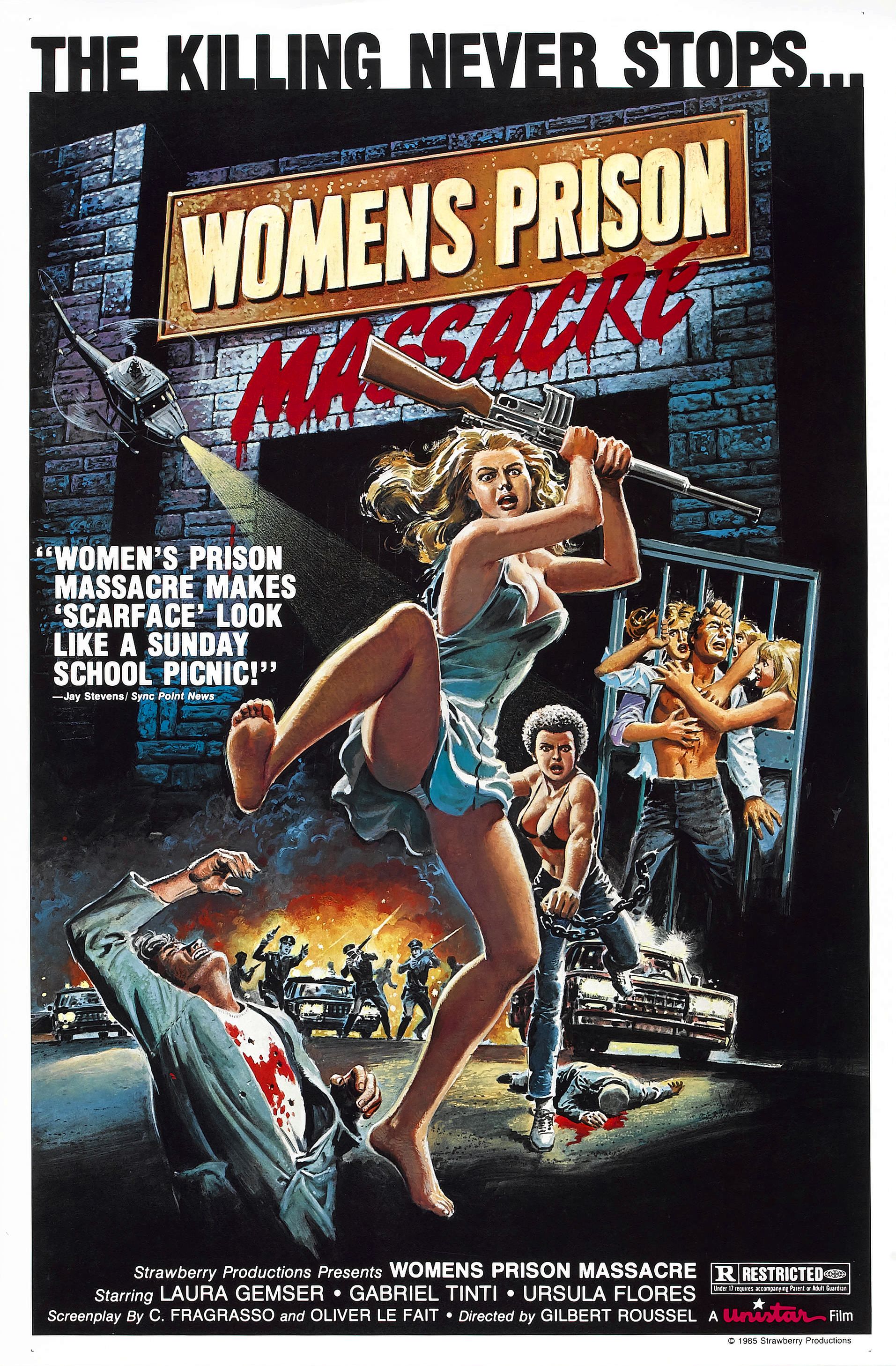 İstismar Sinemasının Vazgeçilmezleri: Tecavüz Filmleri 33 – womens prison massacre poster 01