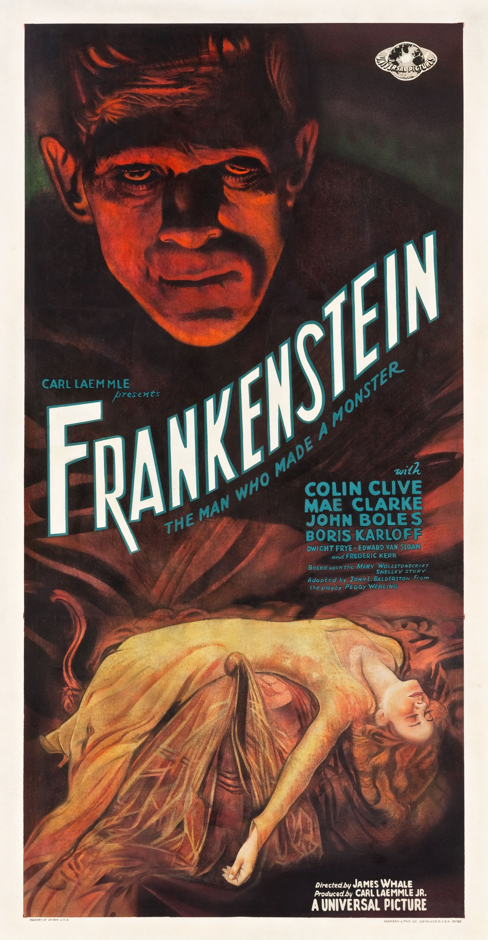 Sinema Sanattır: Muhteşem Afişlere Sahip 20 Film 15 – 1931 Frankenstein