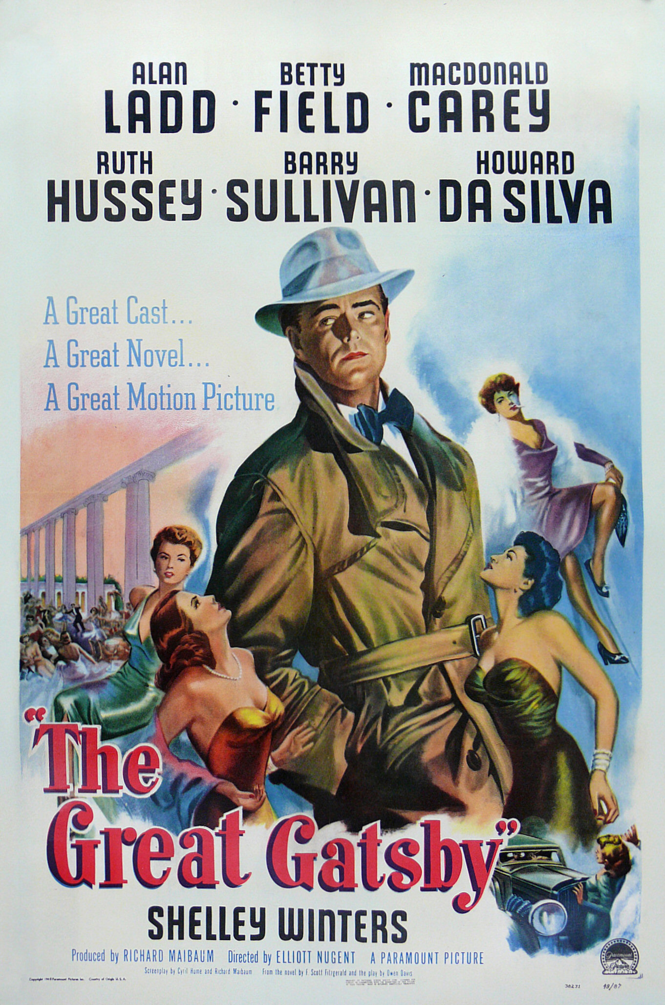 Sinema Sanattır: Muhteşem Afişlere Sahip 20 Film 18 – 1949 The Great Gatsby 1