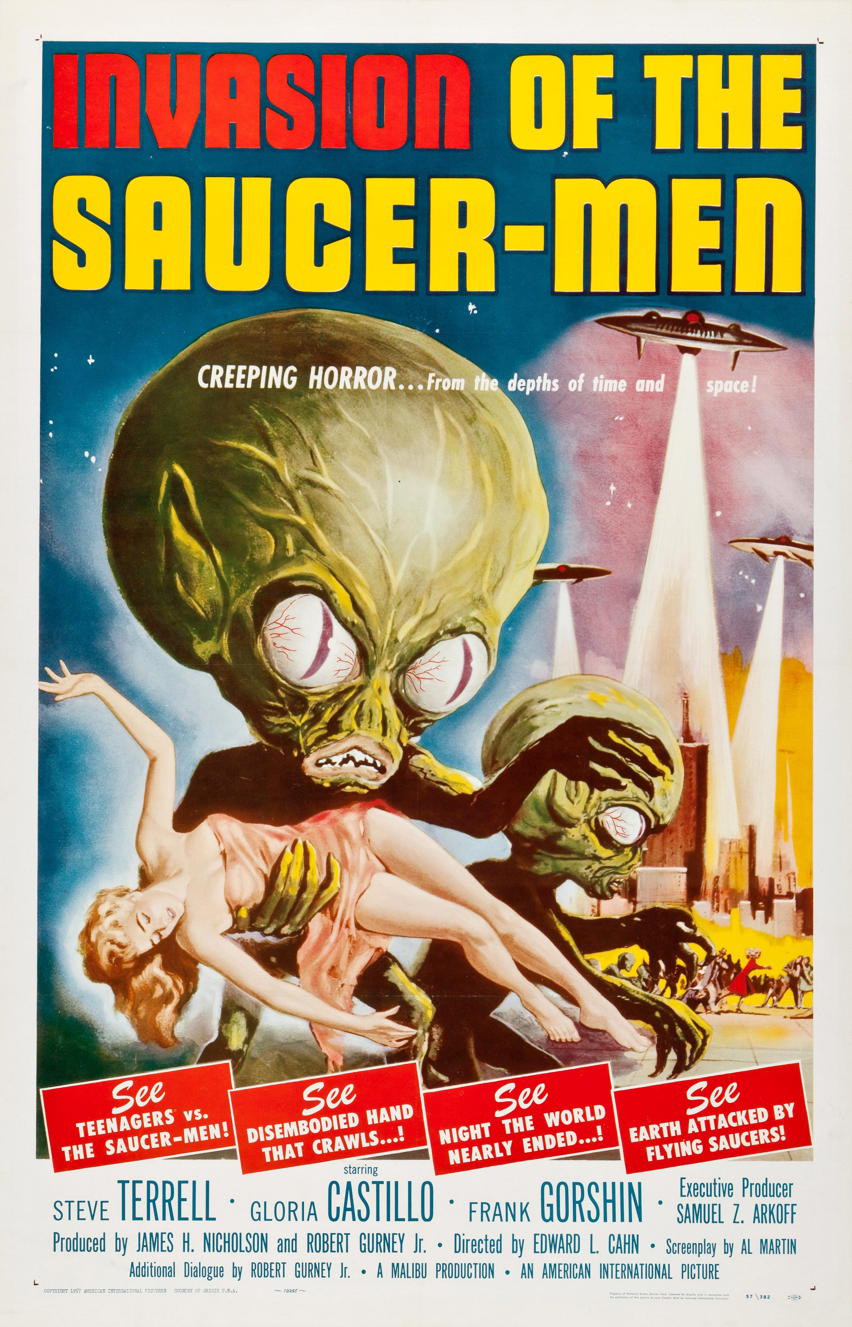 Sinema Sanattır: Muhteşem Afişlere Sahip 20 Film 19 – 1957 invasion of the saucer men