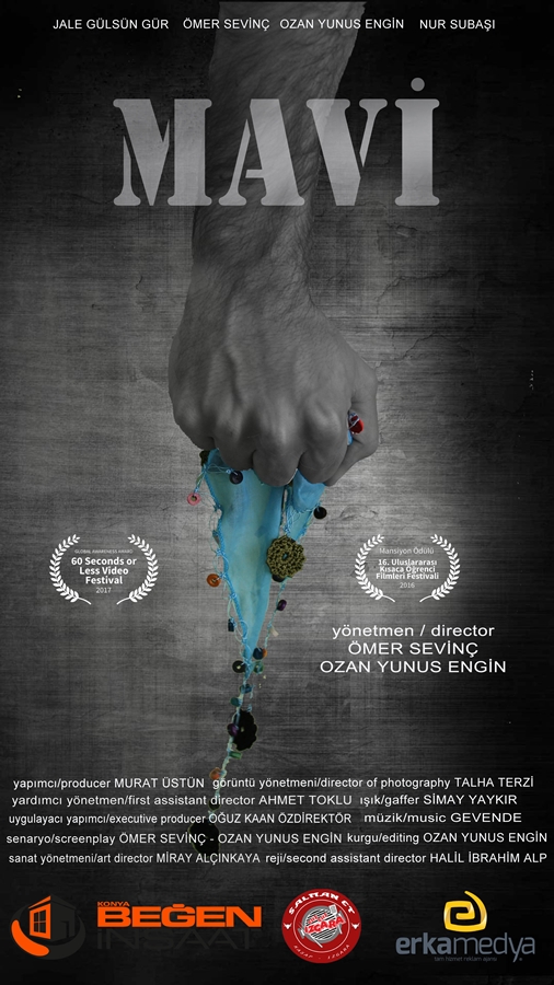 “Kısa Filmin Öyküsü”: Mavi (2016) 6 – Mavi Afiş