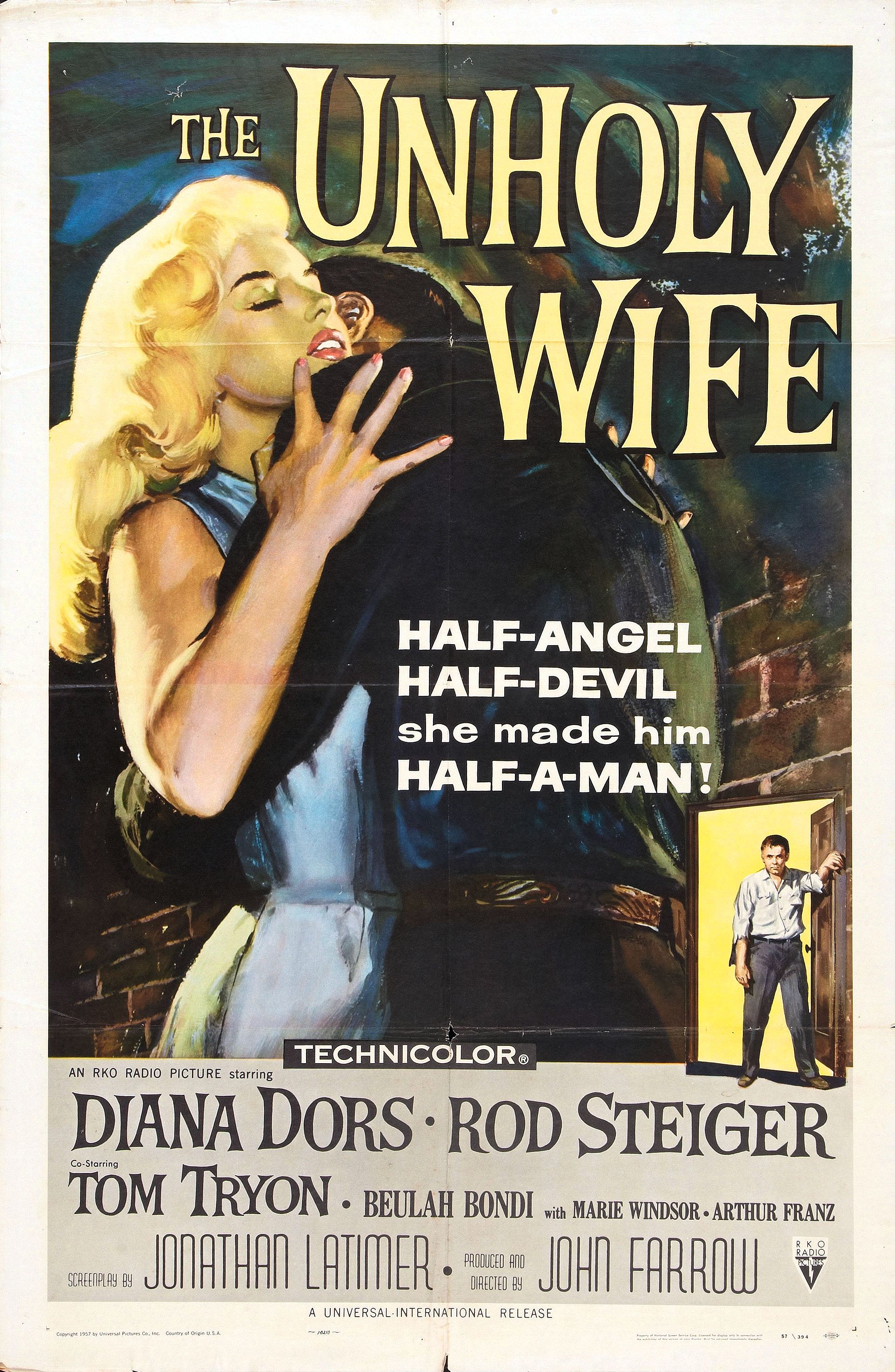 Sinema Sanattır: Muhteşem Afişlere Sahip 20 Film 12 – unholy wife poster 01