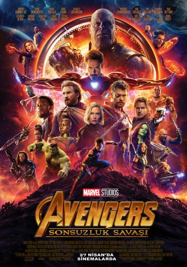 Avengers: Infinity War / Sonsuzluk Savaşı Yeni Fragman 2 – Avengers Infinity War Sonsuzluk Savaşı poster