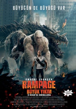 Büyüğün de Büyüğü Var: Rampage Büyük Yıkım 1 – Rampage Büyük Yıkım poster