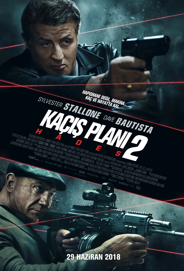 Kaçış Planı 2: Hades 29 Haziran'da Sinemalarda 2 – Escape Plan 2 Hades poster