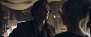 İsyan Başladığında Han Oradaydı! Solo: A Star Wars Story (2018) 6 – Trailer Han Smile SOLO GIF