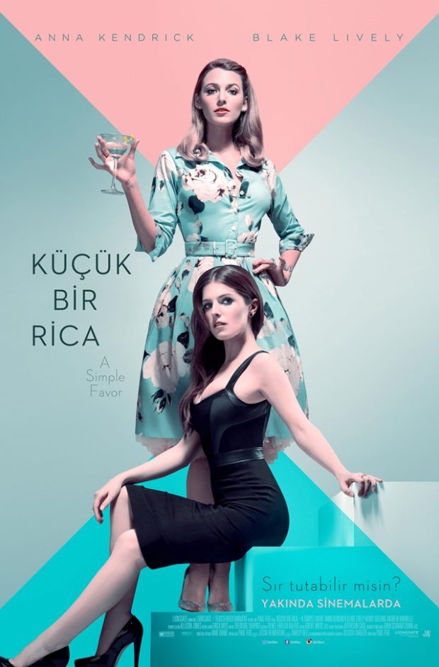 A Simple Favor / Küçük Bir Rica Yeni Poster 1 – A Simple Favor Küçük Bir Rica poster