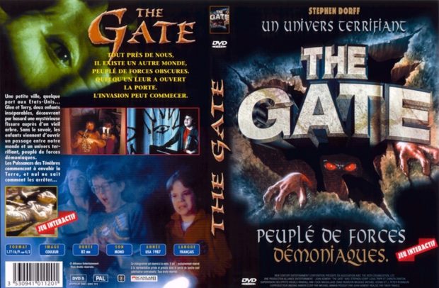 The Gate (1987) ve Gate 2: The Trespassers (1990) 30 – The Gate DVD kapak 1