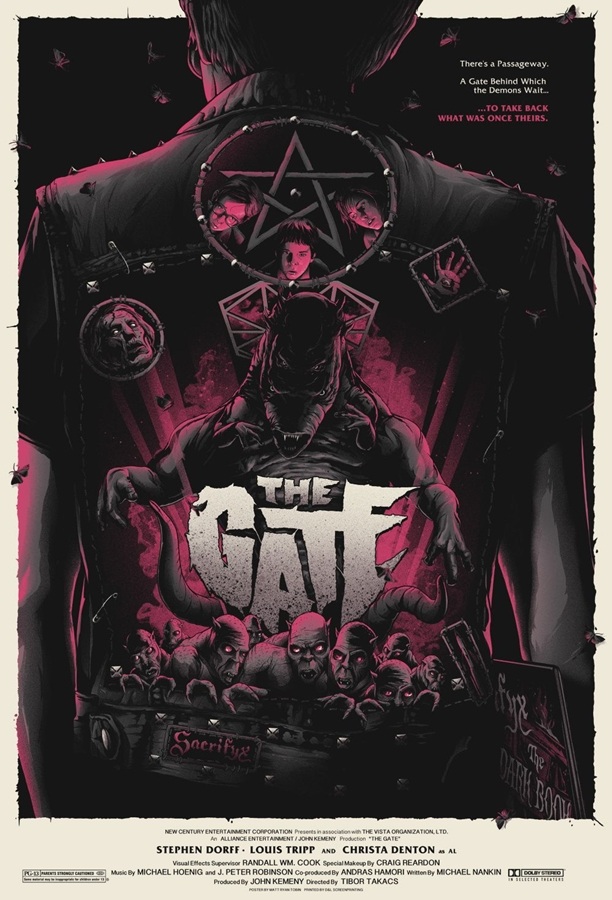 The Gate (1987) ve Gate 2: The Trespassers (1990) 18 – The Gate poster 5