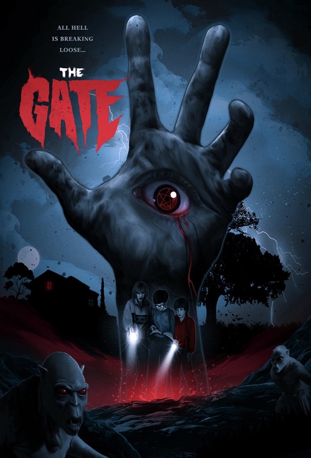 The Gate (1987) ve Gate 2: The Trespassers (1990) 20 – The Gate poster 7