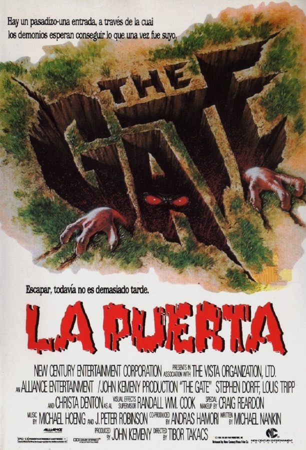 The Gate (1987) ve Gate 2: The Trespassers (1990) 17 – The Gate poster 8