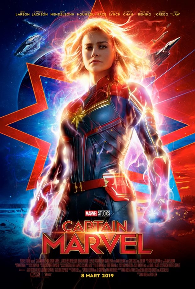 Captain Marvel'dan İlgi Çekici Spot 2 – Captain Marvel poster