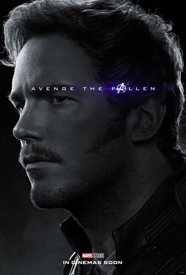 Avengers: Endgame Karakter Afişleri 19 – 18 Avengers Endgame Star Lord