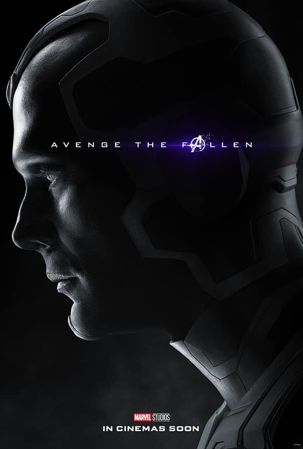 Avengers: Endgame Karakter Afişleri 21 – 20 Avengers Endgame Vision