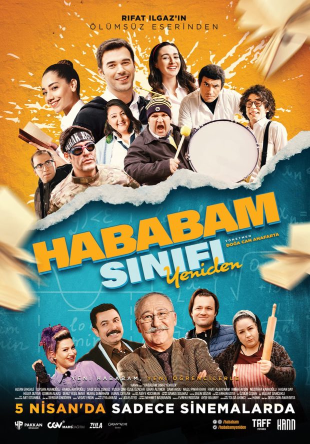 Hababam Sınıfı Yeniden 5 Nisan'da! 1 – Hababam Sınıfı Yeniden poster