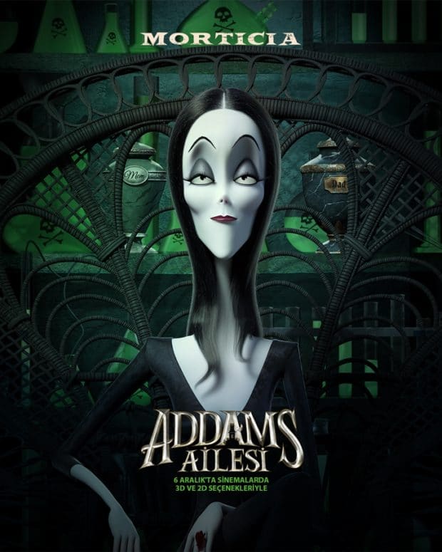 Parmaklarınızı Şıklatmaya Hazır Olun: Addams Ailesi 4 – Addams Ailesi Karakter Afisleri 5
