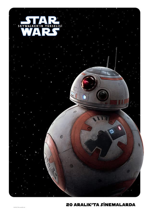Star Wars: Skywalker'ın Yükselişi Karakter Afişleri 5 – Star Wars The Rise of Skywalker karakter afişleri 5