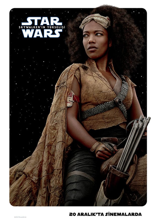 Star Wars: Skywalker'ın Yükselişi Karakter Afişleri 6 – Star Wars The Rise of Skywalker karakter afişleri 6
