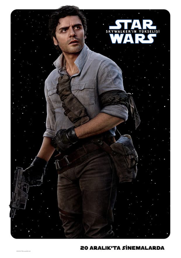 Star Wars: Skywalker'ın Yükselişi Karakter Afişleri 9 – Star Wars The Rise of Skywalker karakter afişleri 9