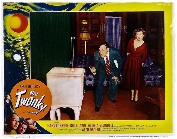 Baş Belası Televizyon: The Twonky (1953) 7 – Twonky 1953 lobi kartı 2