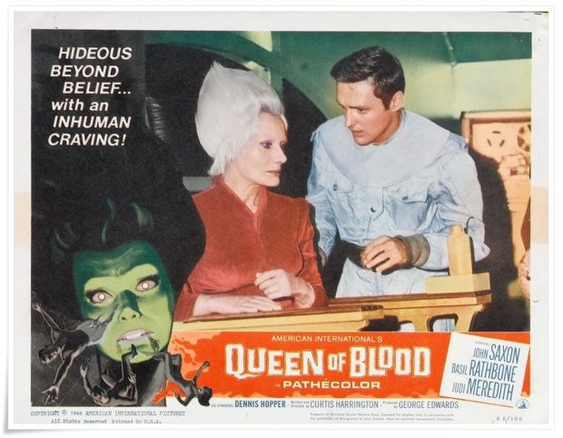 Uzaylı Vampir: Queen of Blood (1966) 12 – Queen of Blood lobi kartı 2