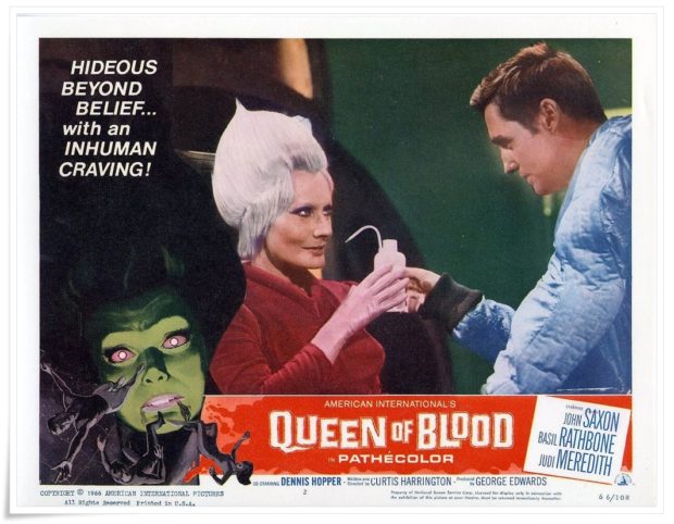 Uzaylı Vampir: Queen of Blood (1966) 9 – Queen of Blood lobi kartı 4