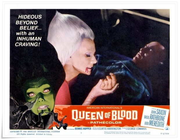 Uzaylı Vampir: Queen of Blood (1966) 13 – Queen of Blood lobi kartı 8