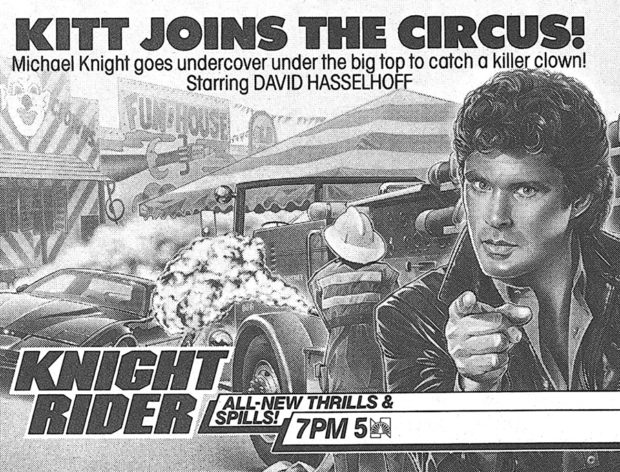 Kara Şimşek ve 80'lerin Süper Araç Dizileri 14 – Kara Şimşek Knight Rider reklam 2