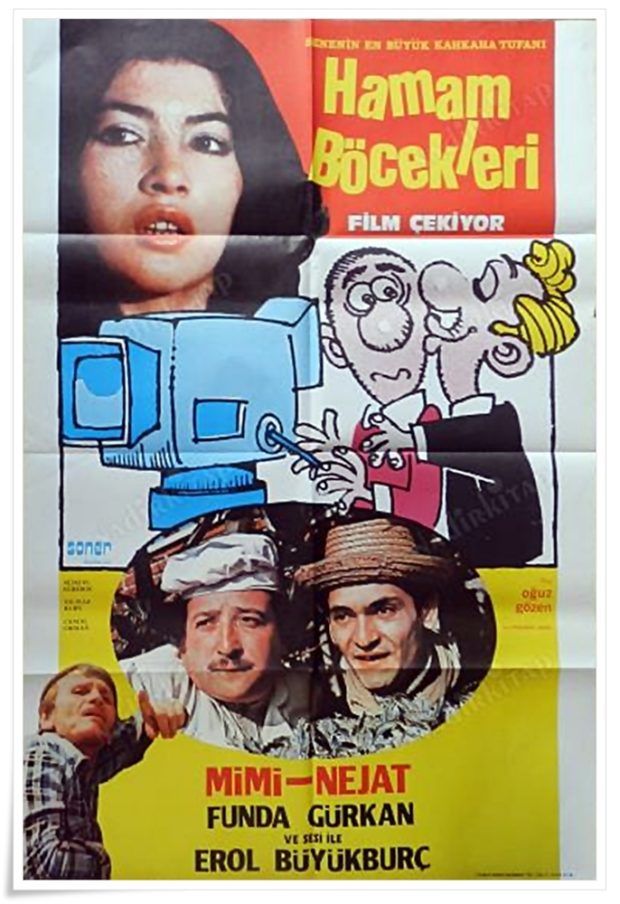 12 Eylül, Yeşilçam ve Seks Filmleri 6 – Hamam Bocekleri Film Cekiyor 1985 poster