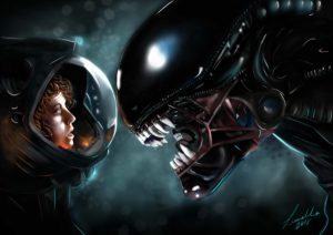 Ridley Scott, Alien’ın Hikayesini Çaldı mı? 2 – luretha cronje alien and ripley small