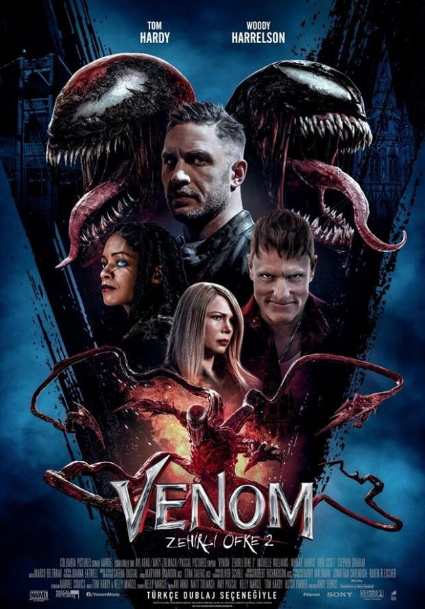 "Venom: Zehirli Öfke 2" 15 Ekim’de Sinemalarda 4 – Venom Zehirli Ofke 2 poster