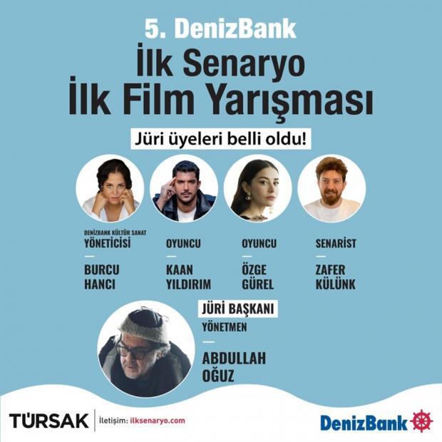 5. DenizBank İlk Senaryo İlk Film Yarışması Jüri Üyeleri 1 – 5 DenizBank Ilk Senaryo Ilk Film juri uyeleri