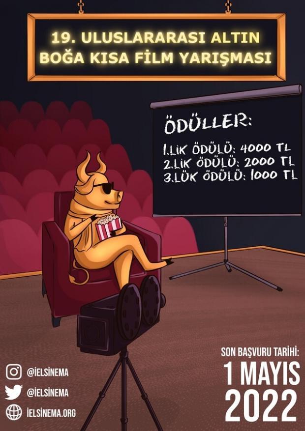 19. Altın Boğa Kısa Film Yarışması'na Başvurular Açıldı 1 – 19 Altin Boga Kisa Film Yarismasi afis