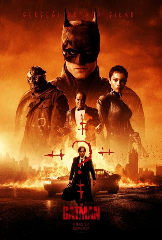 The Batman 4 Mart'ta Sinemalarda 2 – The Batman poster