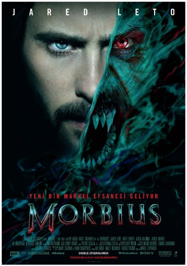 Yeni Bir Marvel Efsanesi Geliyor: Morbius 7 – Morbius poster