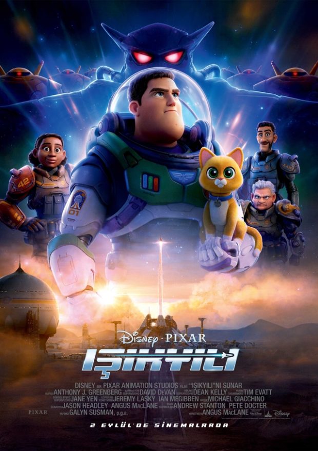 Disney ve Pixar'dan Lightyear / Işıkyılı 2 Eylül'de Sinemalarda 3 – Lightyear Isikyili 2022 poster